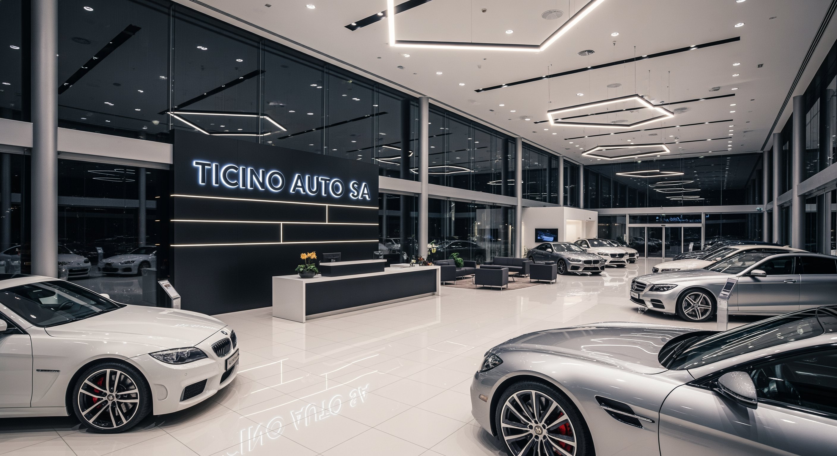 TICINO AUTO SA Showroom in Lugano